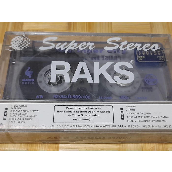 INNER CITY PRAISE MÜZİK KASET