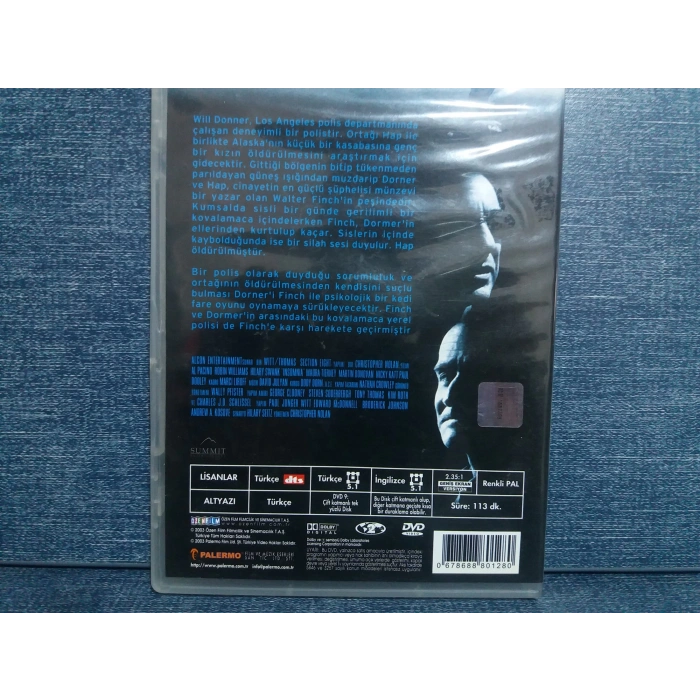 INSOMNIA AL PACINO  DVD FİLM