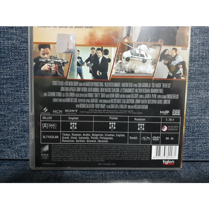 İNTİKAM LİSTESİ DVD FİLM