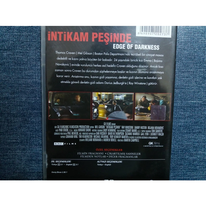 İNTİKAM PEŞİNDE MEL GIBSON FİLM DVD