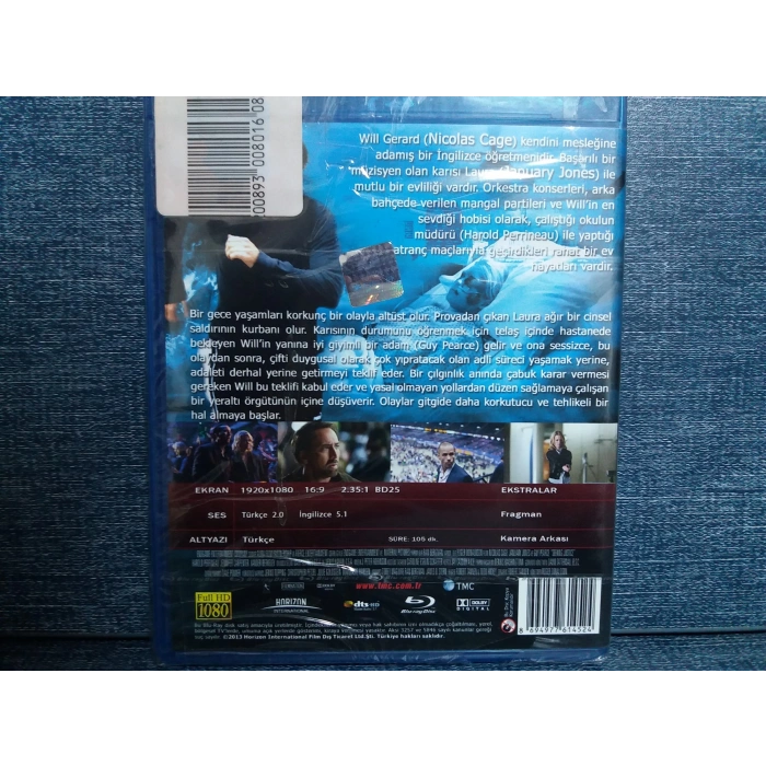 İNTİKAMIN BEDELİ FİLM BLURAY (SIFIR)