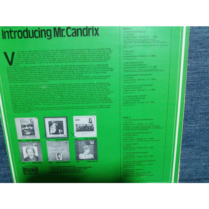 INTRODUCING FUD CANDRIX MUSIC LP