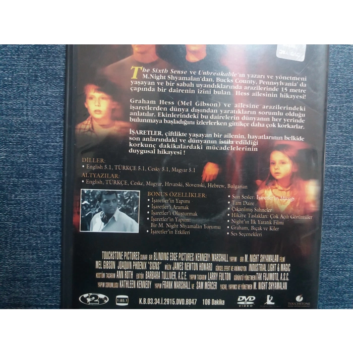 İŞARETLER DVD FİLM