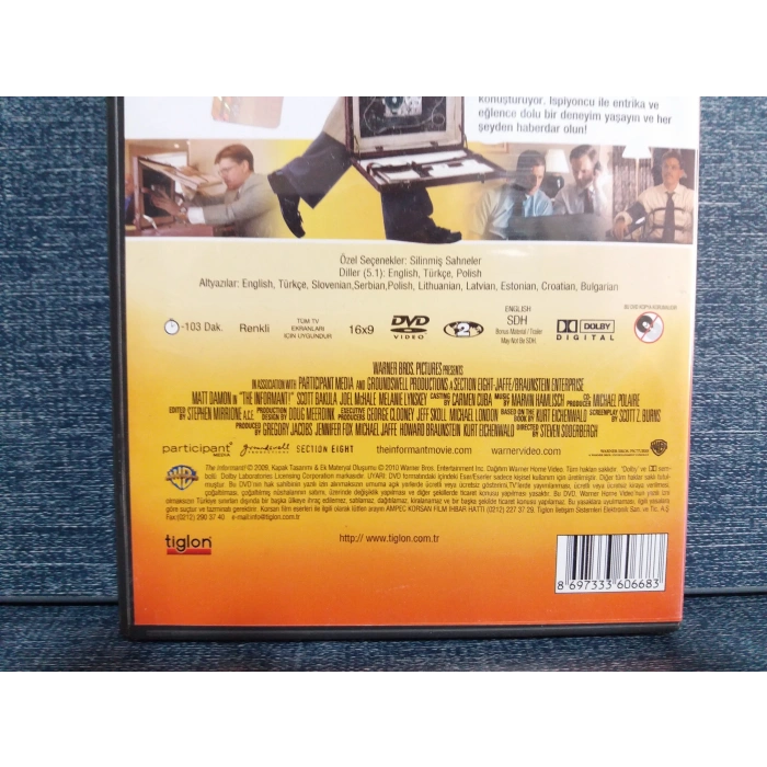 İSPİYONCU DVD FİLM