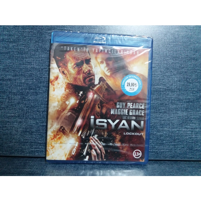 İSYAN LOCKOUT FİLM BLURAY (SIFIR)