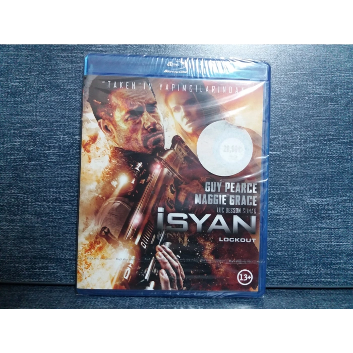 İSYAN LOCKOUT FİLM BLURAY (SIFIR)
