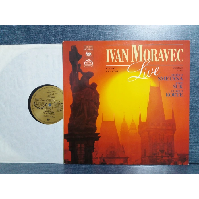 IVAN MORAVEC LIVE PIANO RECITAL LP ALBUM