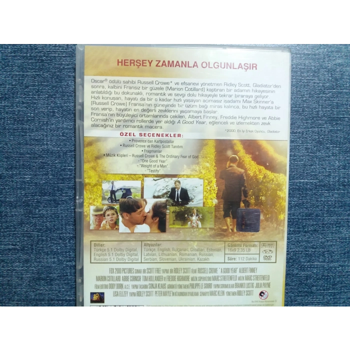 İYİ BİR YIL A GOOD YEAR DVD FİLM