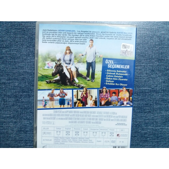 JACK JILL ADAM SANDLER DVD FİLM