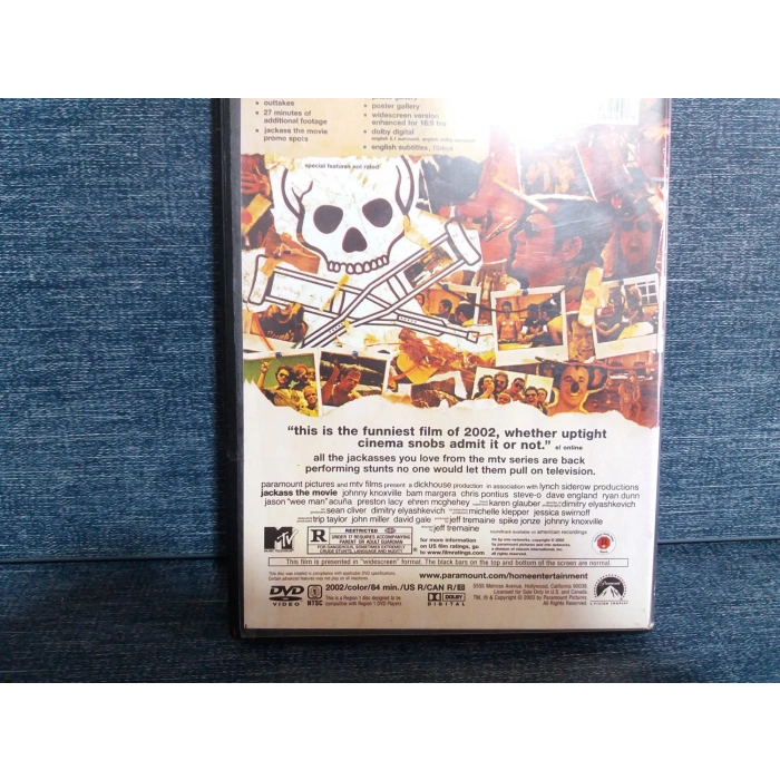 JACKASS THE MOVIE DVD FİLM (İNGİLİZCE)