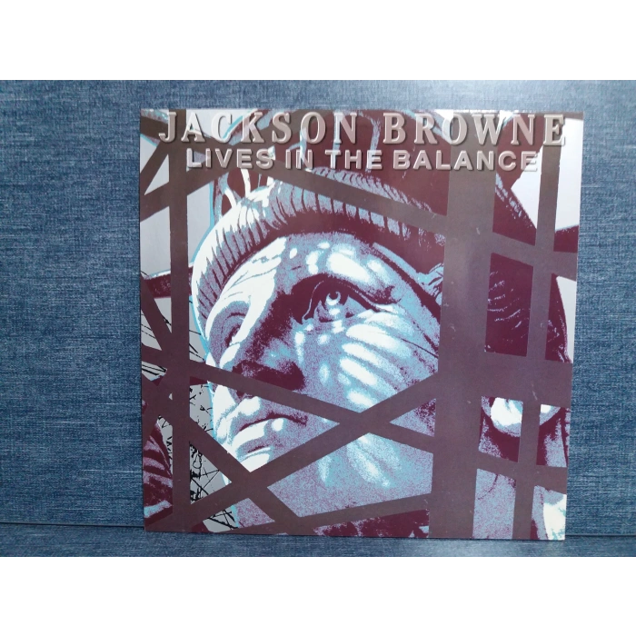 JACKSON BROWNE LIVES IN THE BALANCE LP