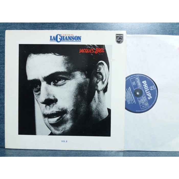 JACQUES BREL LA CHANSON  MUSIC LP