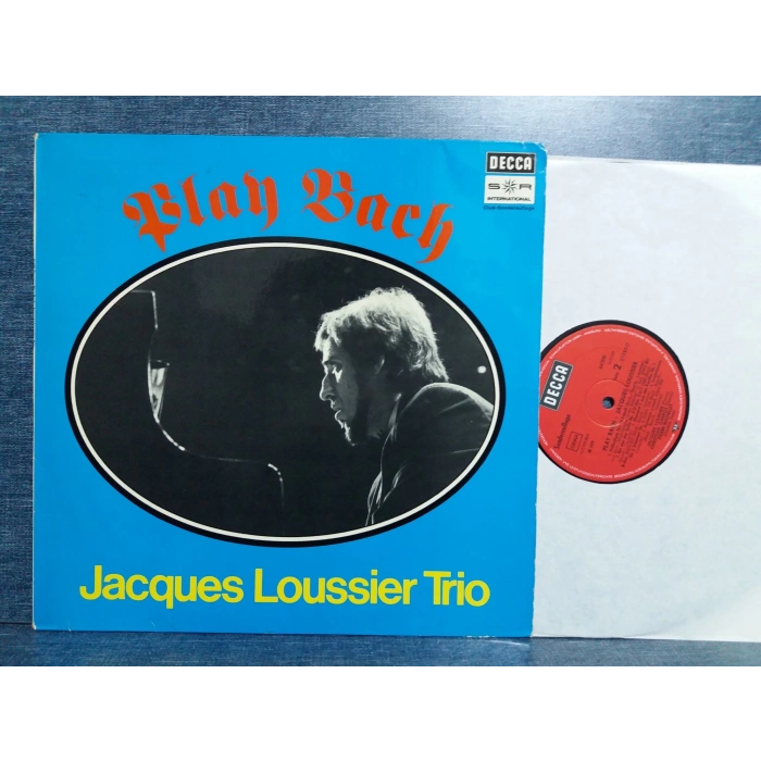 JACQUES LOUSSIER PLAY BACH MUSIC LP