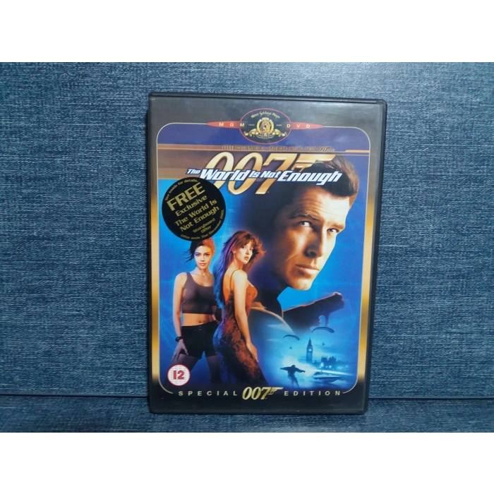 JAMES BOND 007 WORLD IS NOT ENOUGH DVD FİLM (İNGİLİZCE)