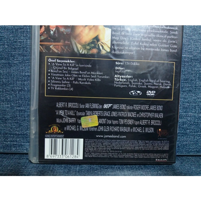 JAMES BOND ÖLÜME BAKIŞ DVD FİLM