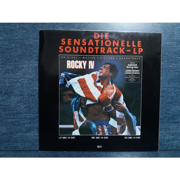 ROCKY 4 JAMES BROWN LIVING IN AMERICA SURVIVOR BURNING HEART