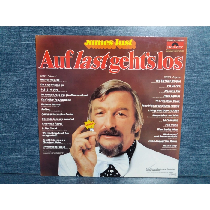 JAMES LAST AUF LAST GEHTS LOS LP