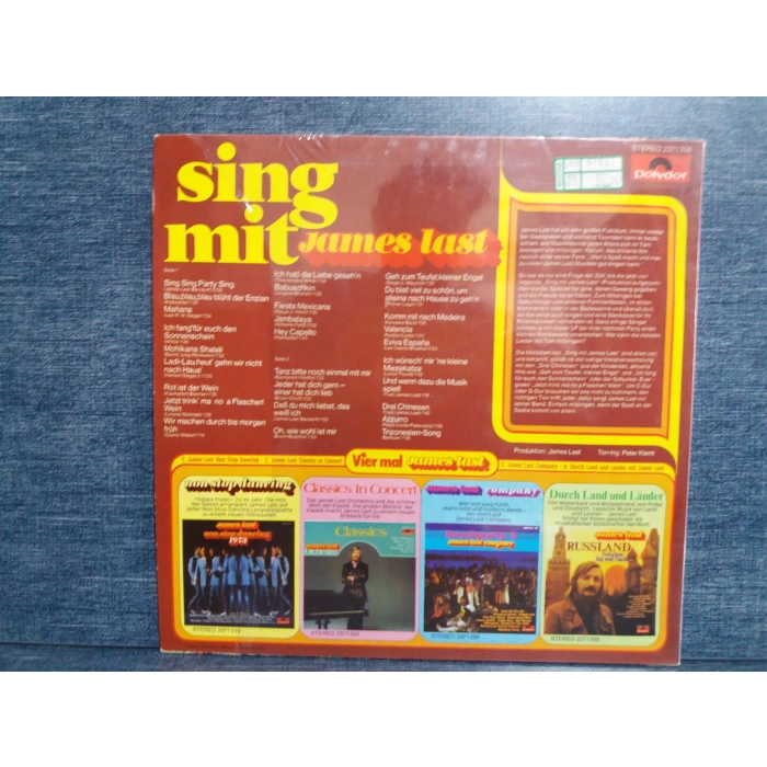 JAMES LAST SING MIT LP