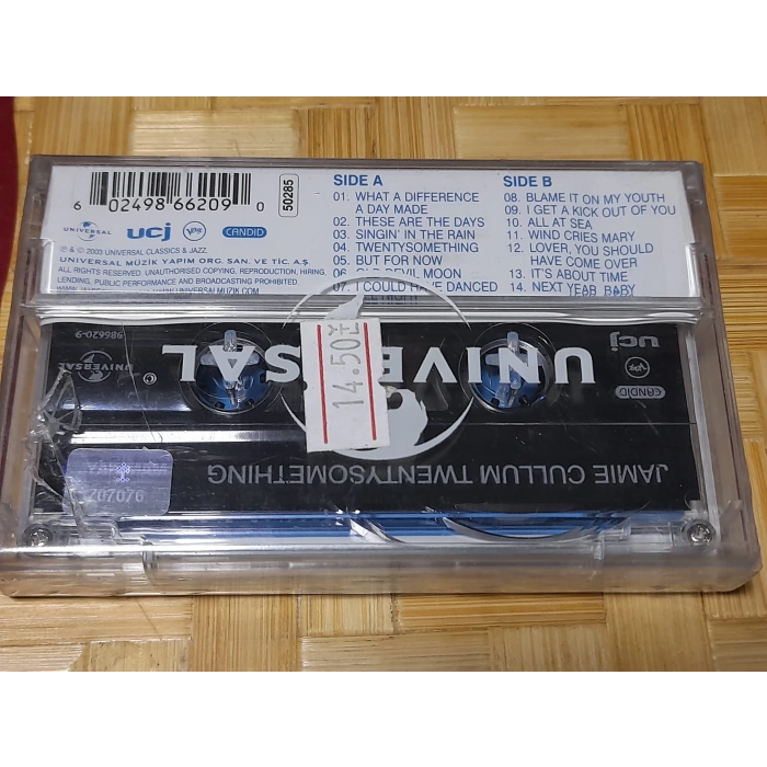 JAMIE CULLUM TWENTY SOMETHING  MÜZİK KASET