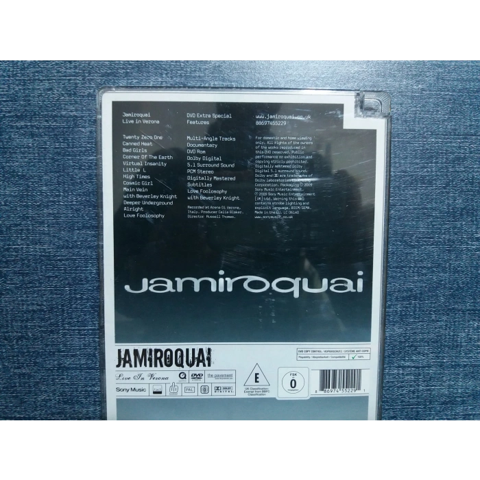 JAMIROQUAI MUSIC DVD ( Cam Kapak )
