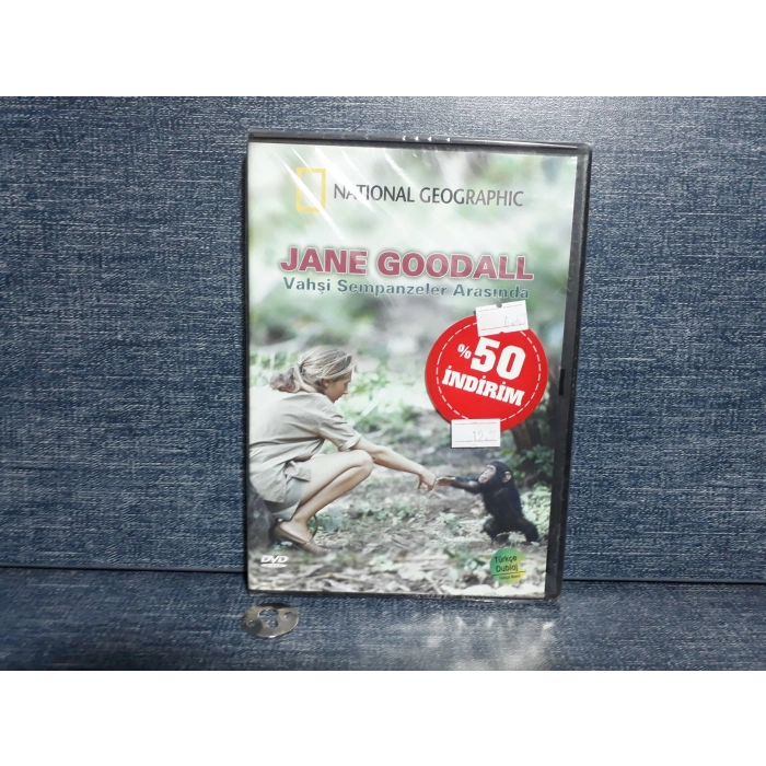JANE GOODALL VAHŞİ ŞEMPANZELER DVD (SIFIR)