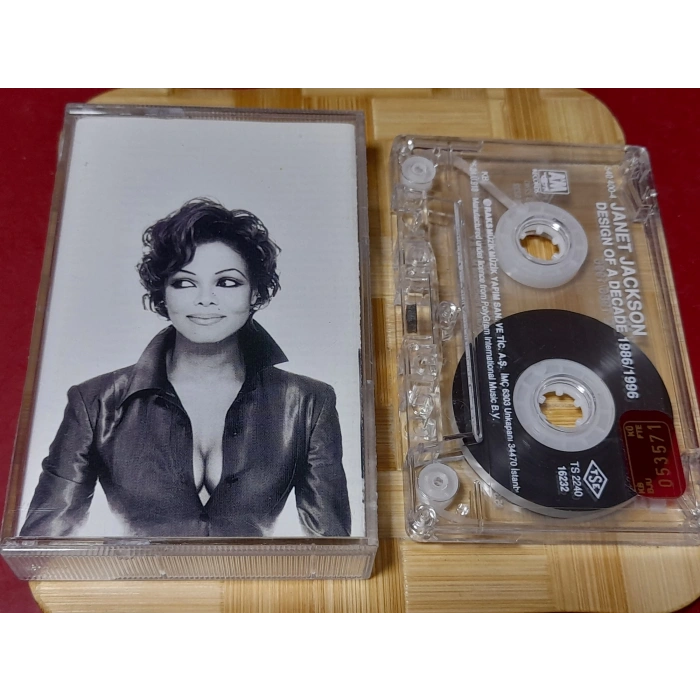JANET JACKSON DESIGN OF A DECADE MÜZİK KASET