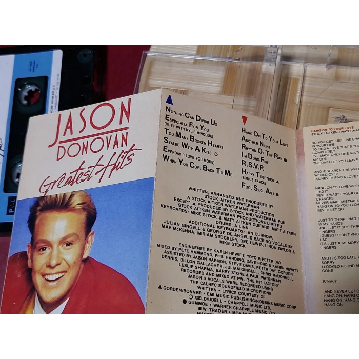 JASON DONOVAN GREATEST HITS MÜZİK KASET