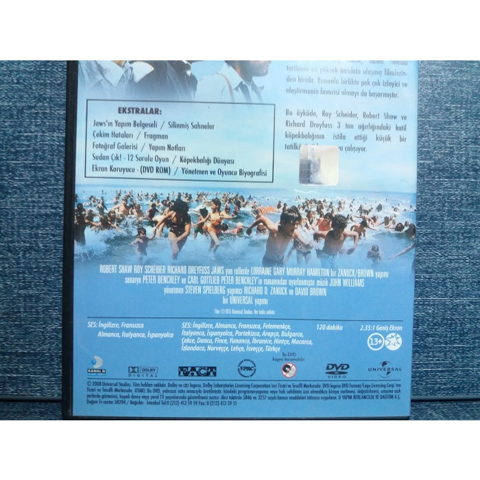 JAWS DVD FİLM