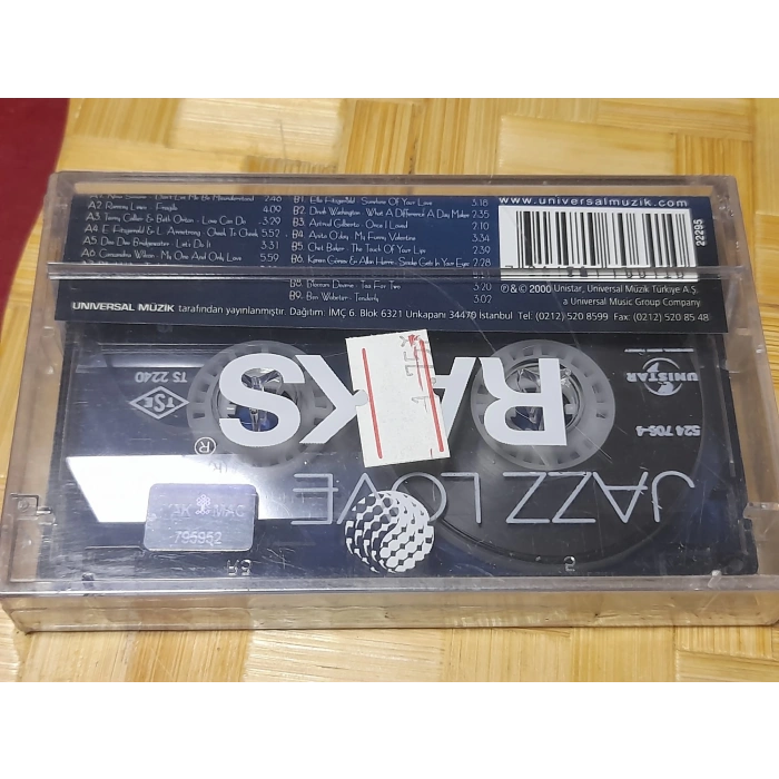 JAZZ LOVE MÜZİK KASET