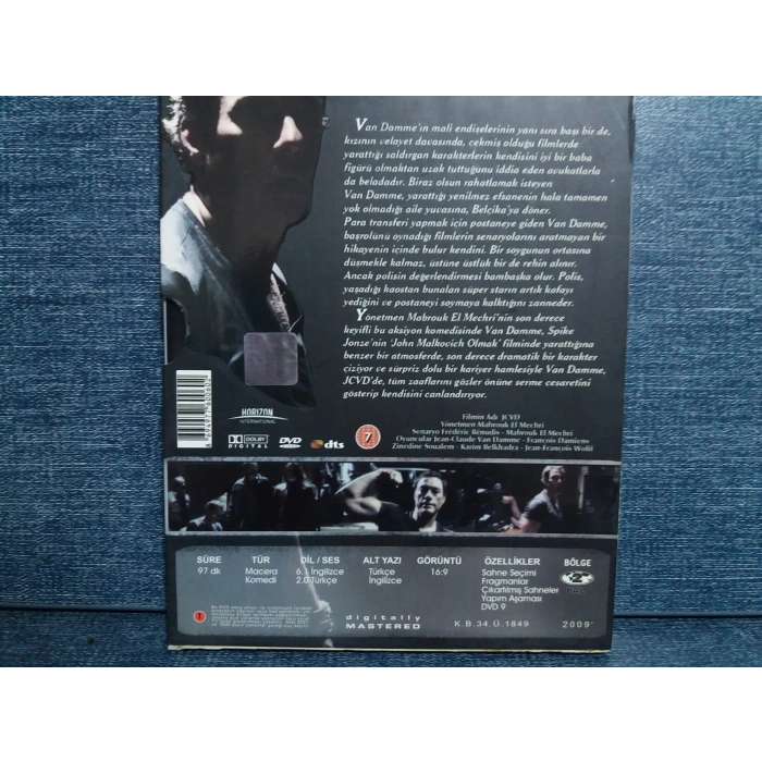 JCVD VAN DAMME  DVD FİLM