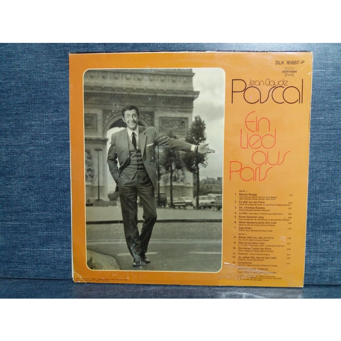 JEAN CLAUDE PASCAL AUS PARIS MUSIC LP
