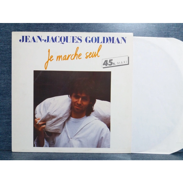 JEAN JACQUES GOLDMAN LE MARCHE SEUL MAXI LP