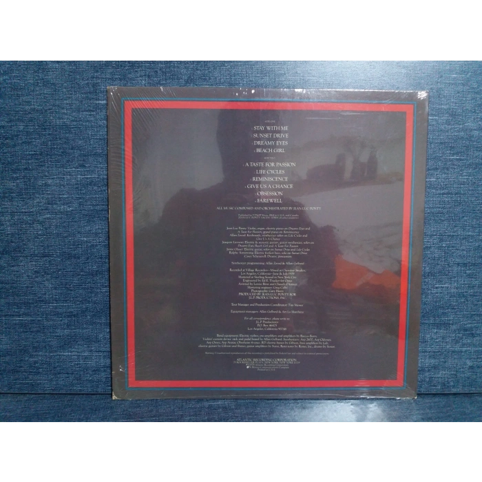 JEAN LUC PONTY A TASTE FOR PASSION MUSIC LP