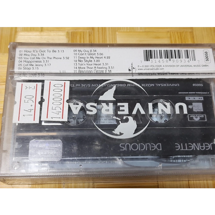 JEANETTE DELICIOUS MÜZİK KASET