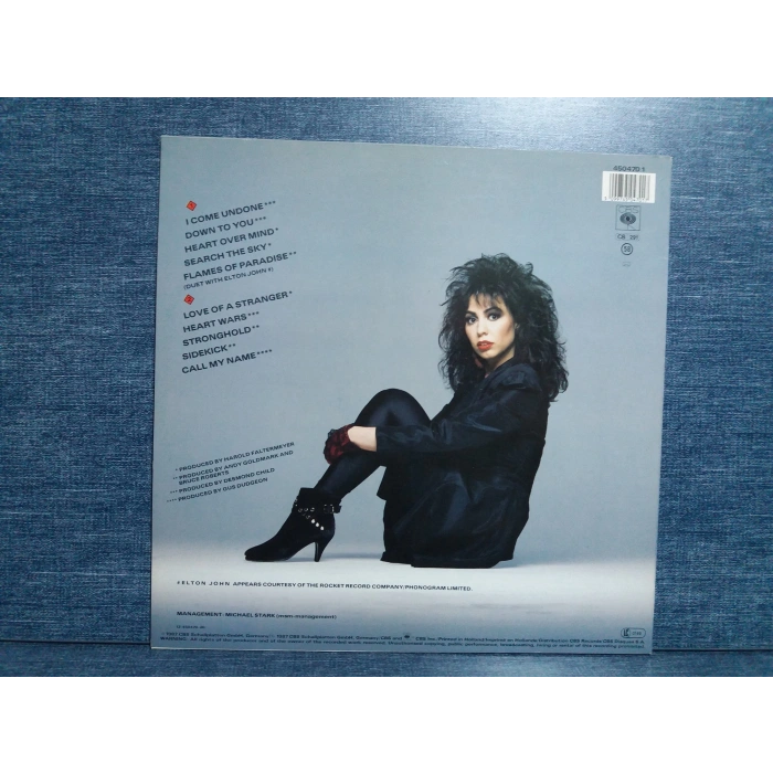 JENNIFER RUSH HEART OVER MIND LP