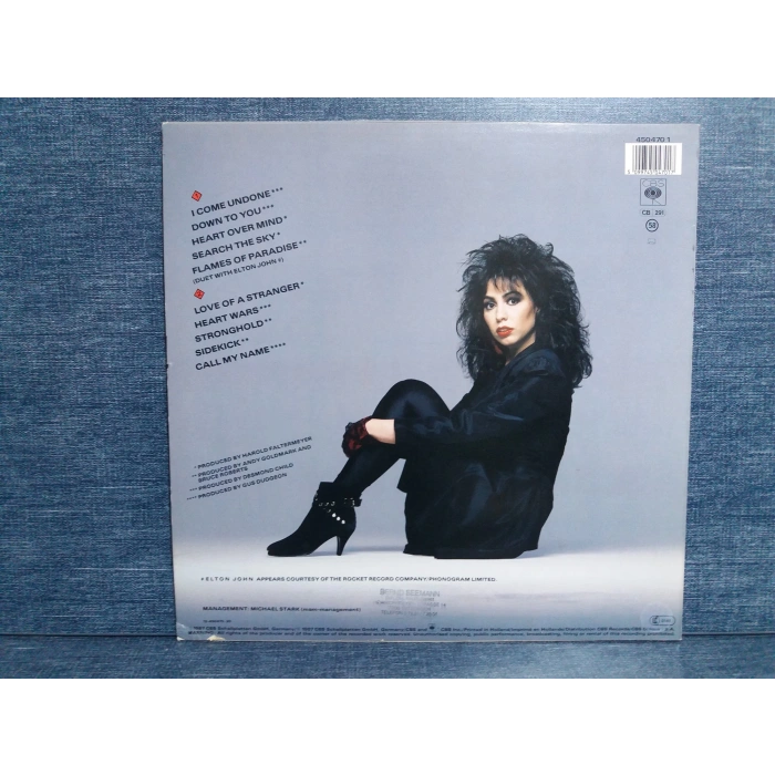 JENNIFER RUSH HEART OVER MIND LP