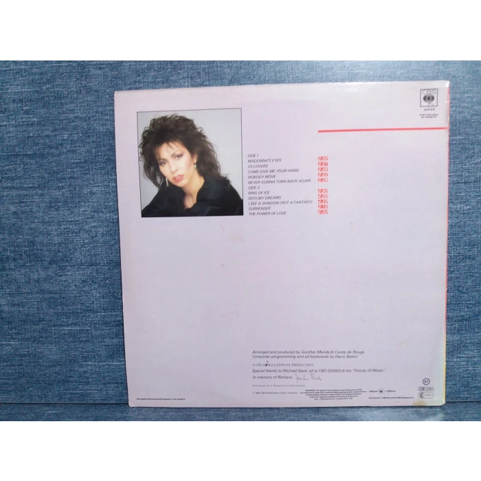 JENNIFER RUSH SAME MUSIC LP (İNGİLİZ KOPYA)