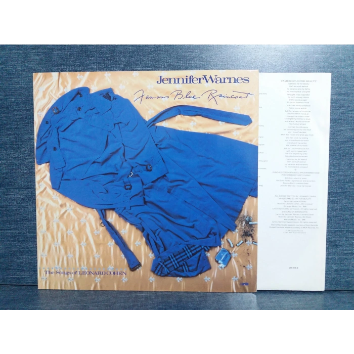 JENNIFER WARNES FAMOUS BLUE RAINCOAT MUSIC LP