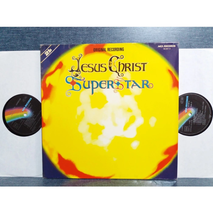 JESUS CHRIST SUPERSTAR MUSICAL SOUNSTRACK 2 LP