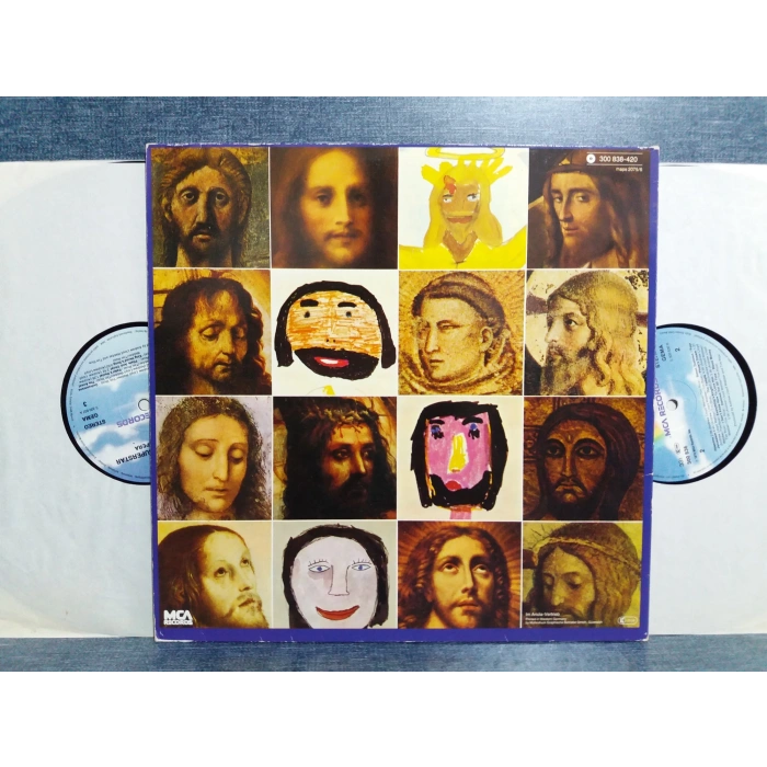 JESUS CHRIST SUPERSTAR MUSICAL SOUNSTRACK 2 LP