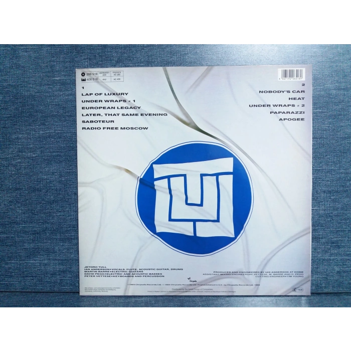 JETHRO TULL UNDER WRAPS MUSIC LP