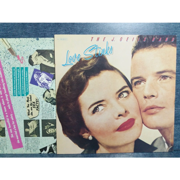 J.GEILS BAND LOVE STINKS MUSIC LP