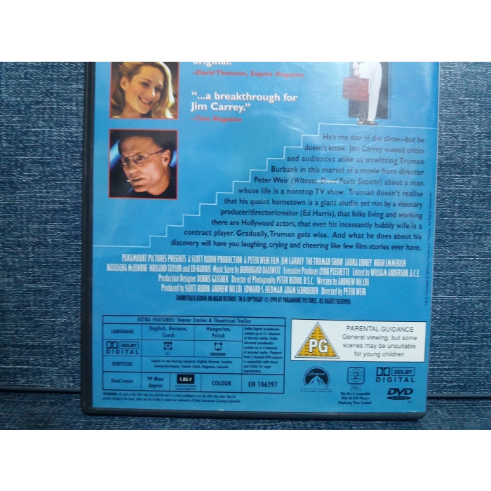 JIM CARREY TUMAN SHOW DVD FİLM (İNGİLİZCE)