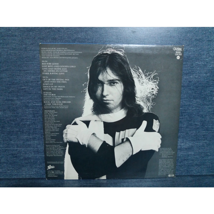 JIM STEINMAN BAD FOR GOOD MUSIC LP