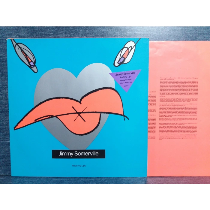 JIMMY SOMERVILLE READ MY LIPS LP