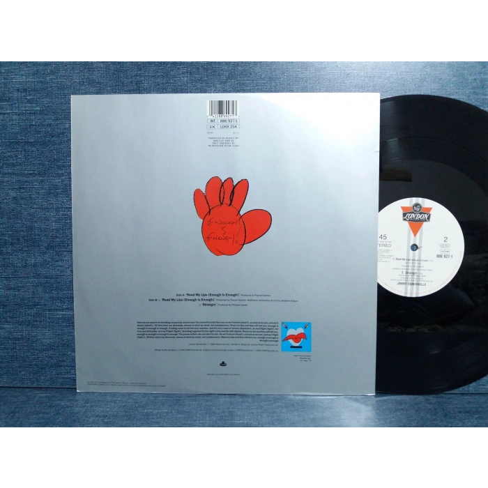 JIMMY SOMERVILLE READ MY LIPS MAXI LP