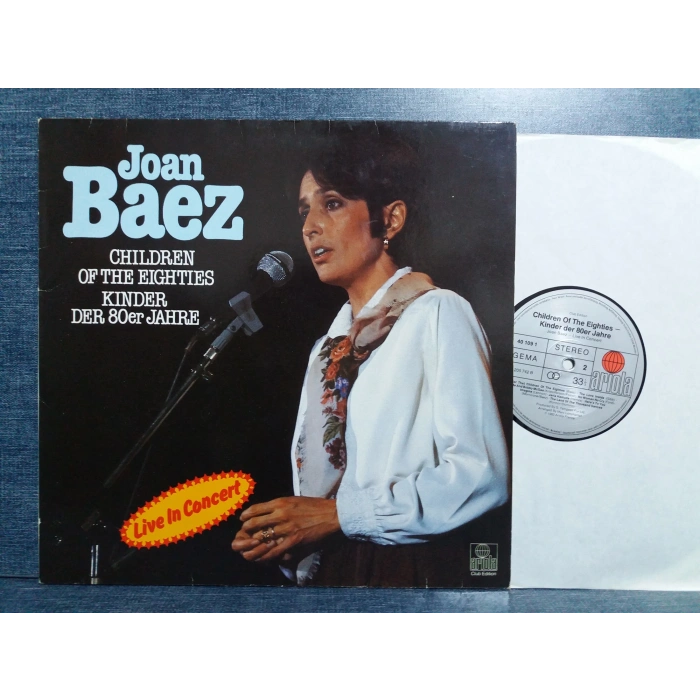 JOAN BAEZ CHILDREN OF THE EIGHTIES MUSIC LP