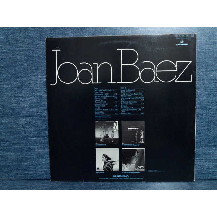 JOAN BAEZ PROFILES MUSIC LP