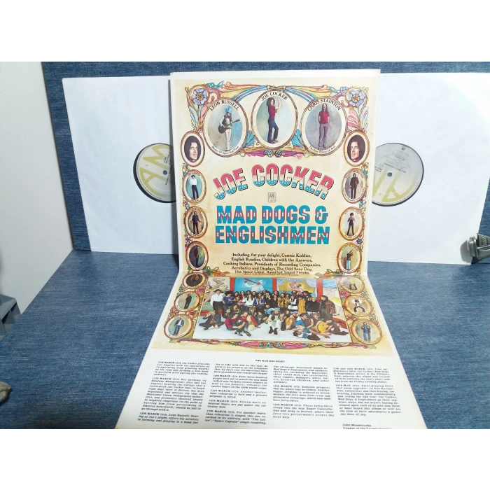 JOE COCKER MAD DOGS ENGLISHMEN SOUNDTRACK MUSIC 2 LP