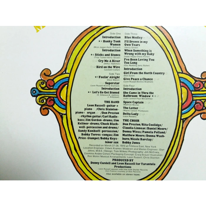 JOE COCKER MAD DOGS ENGLISHMEN SOUNDTRACK MUSIC 2 LP